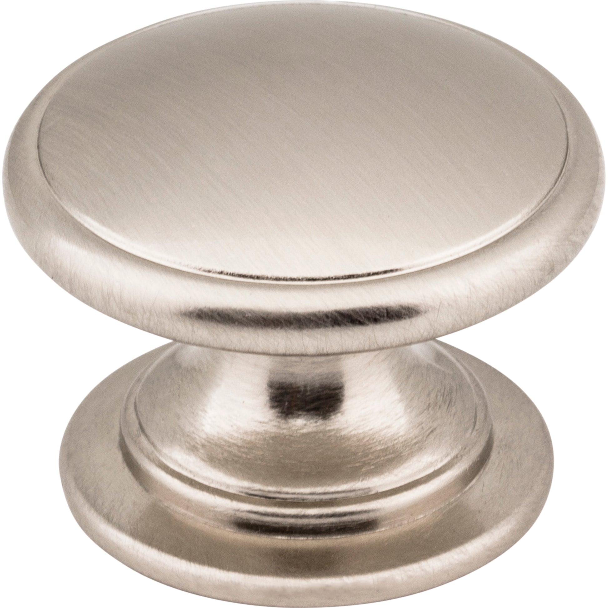 Durham Cabinet Knob by Jeffrey Alexander - Satin Nickel