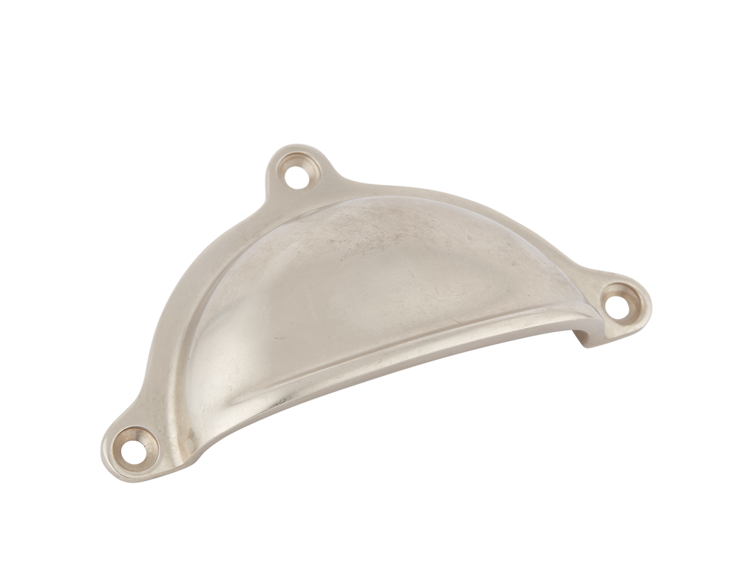 Cotswold Drawer Pull by Armac Martin - 98mm - Barrelled Nickel Plate