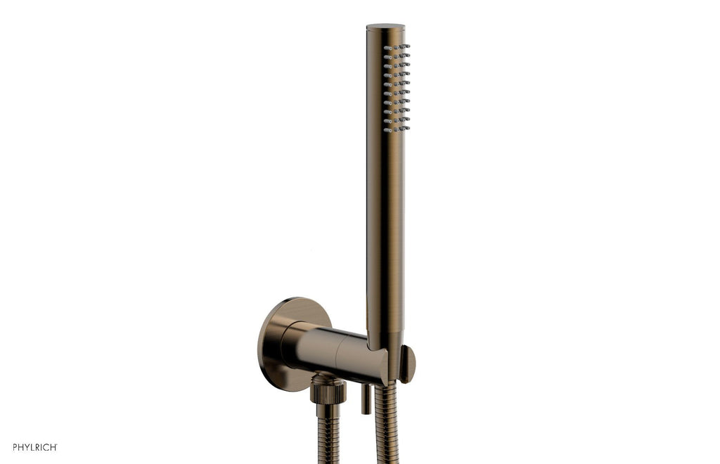 BASIC II Hand Shower with Volume Control Kit by Phylrich - Antique Brass