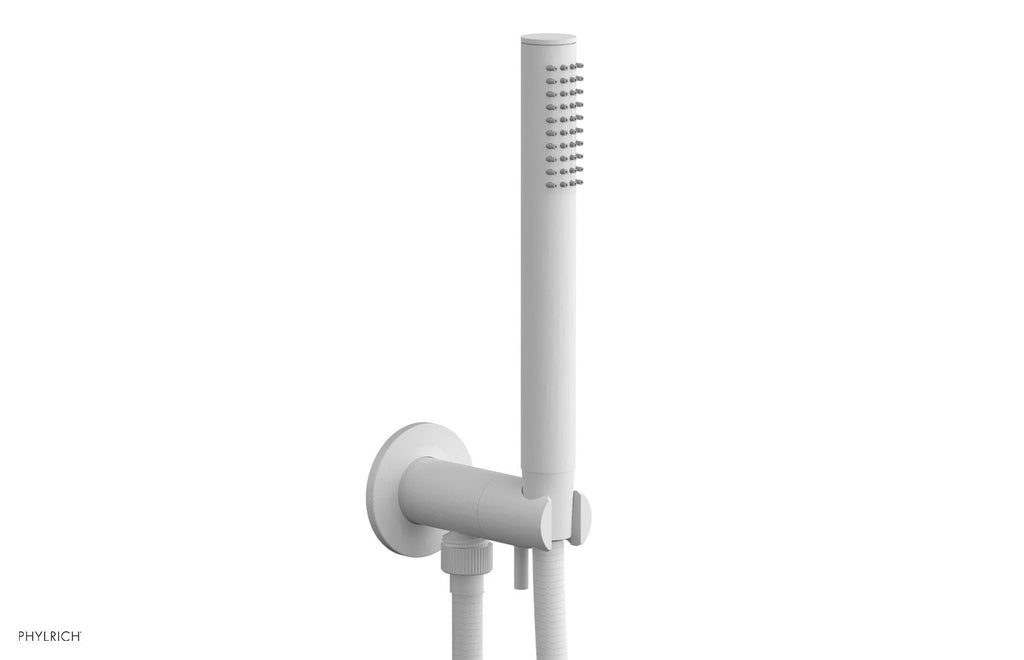 BASIC II Hand Shower with Volume Control Kit by Phylrich - Satin White