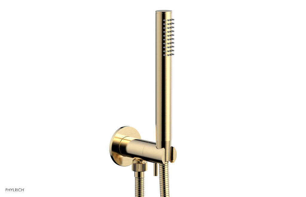 BASIC II Hand Shower with Volume Control Kit by Phylrich - Satin Brass