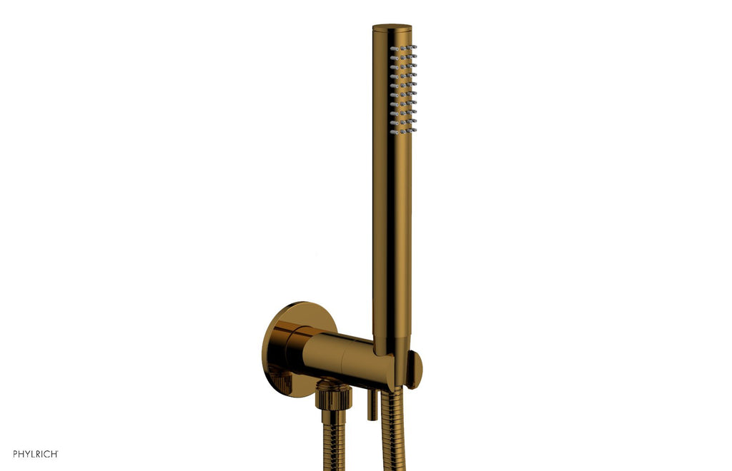 BASIC II Hand Shower with Volume Control Kit by Phylrich - French Brass