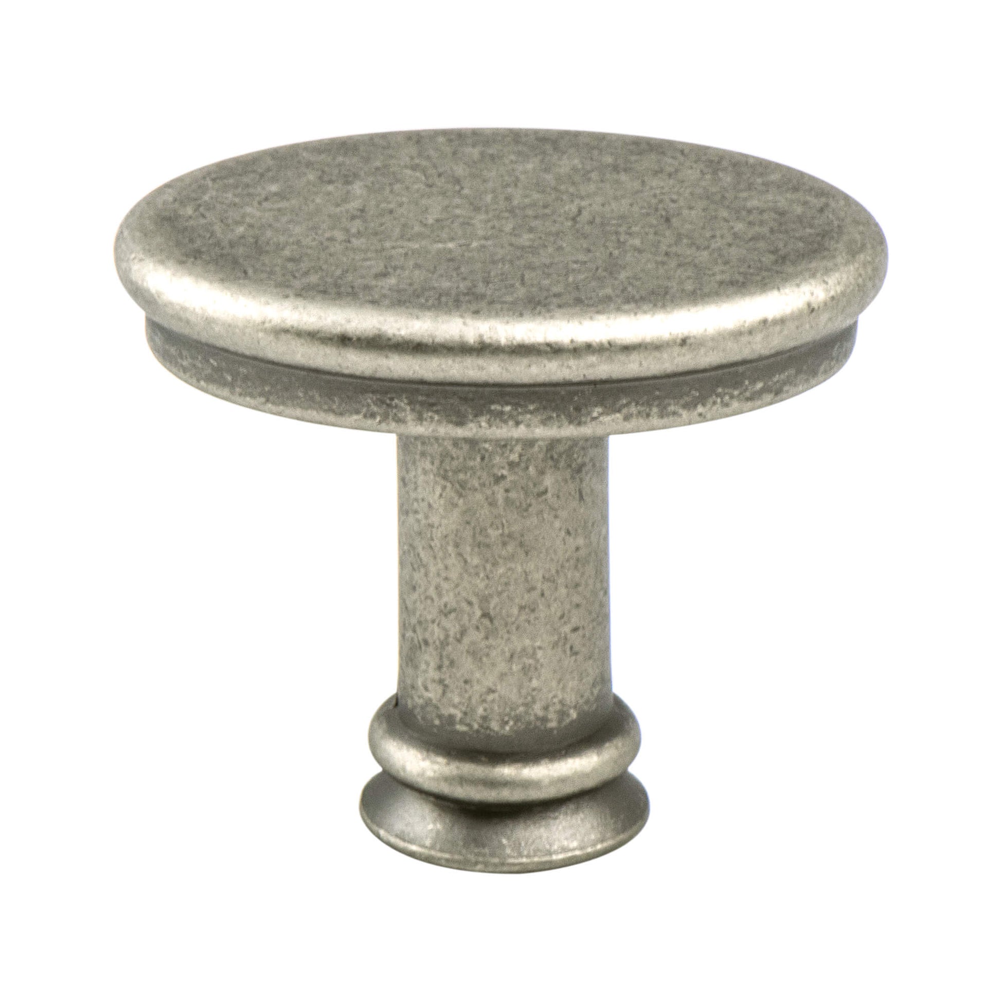 Weathered Nickel - 1" - Dierdra Knob by Berenson - New York Hardware