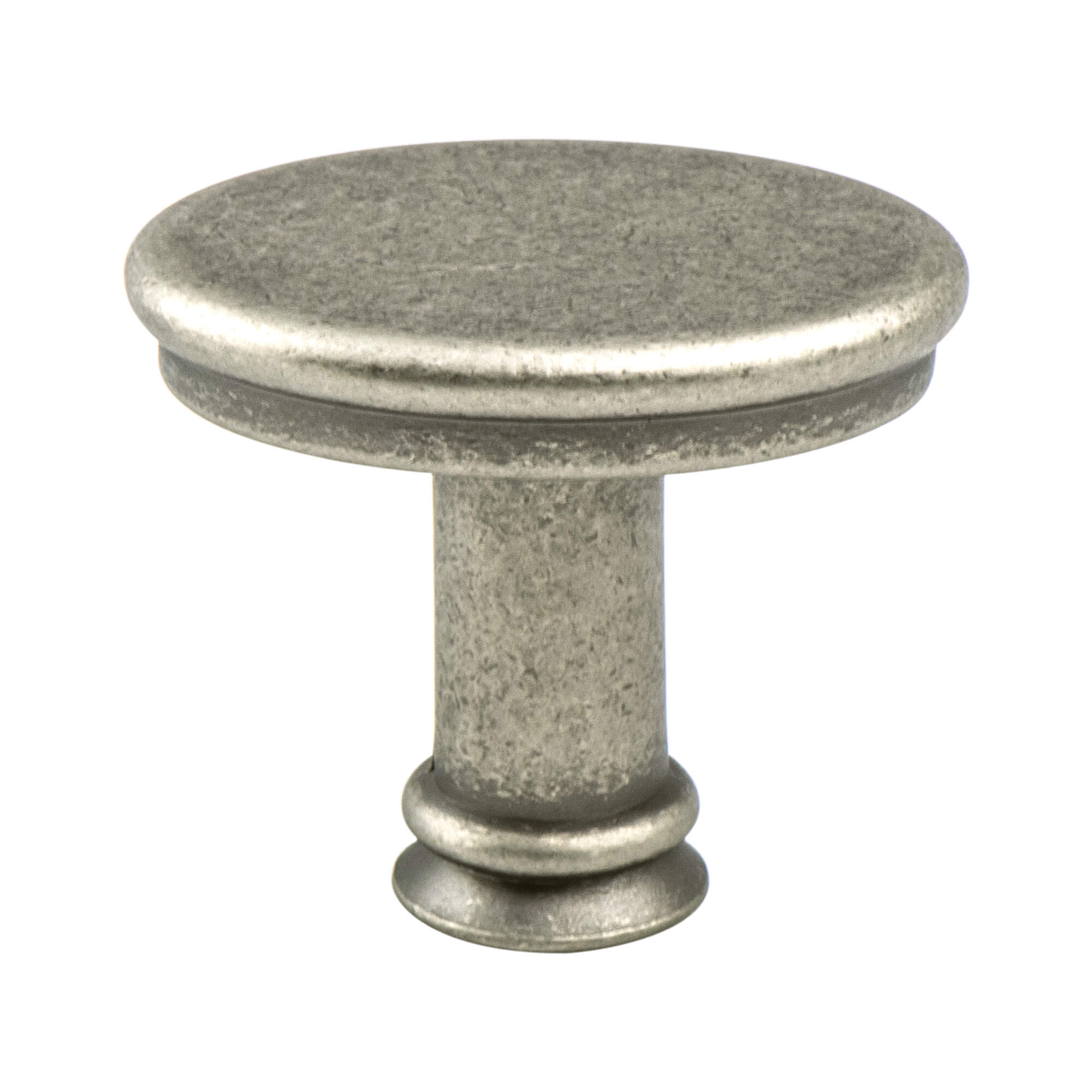 Weathered Nickel - 1" - Dierdra Knob by Berenson - New York Hardware