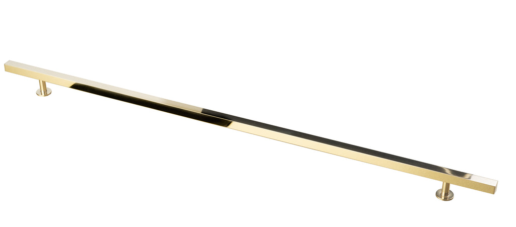 Bar Pull by Lew's Hardware - 16" - Polished Brass - New York Hardware