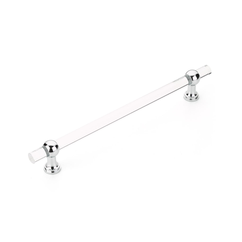 Lumiere Transitional Acrylic Appliance Pull by Schaub - Polished Chrome - New York Hardware