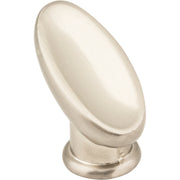 Oval Capri Cabinet Knob by Elements - Satin Nickel