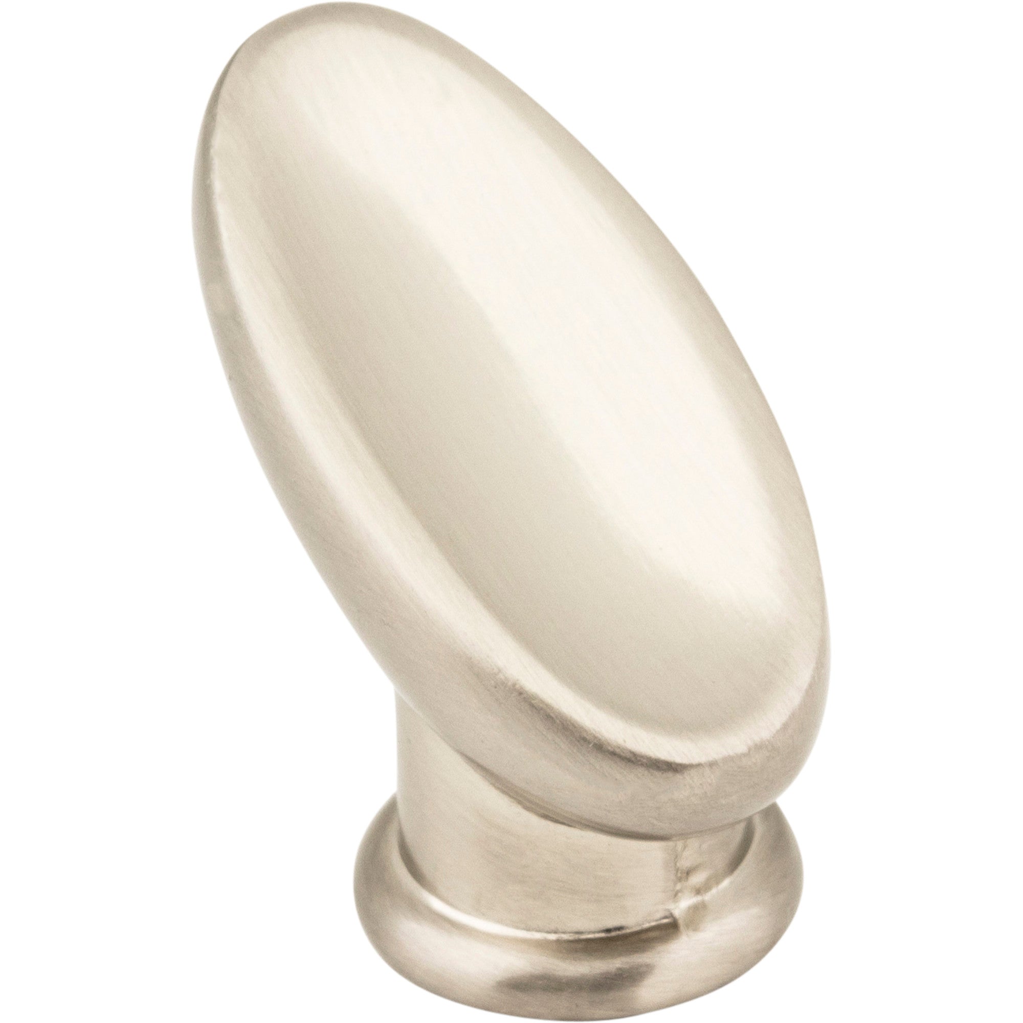 Oval Capri Cabinet Knob by Elements - Satin Nickel