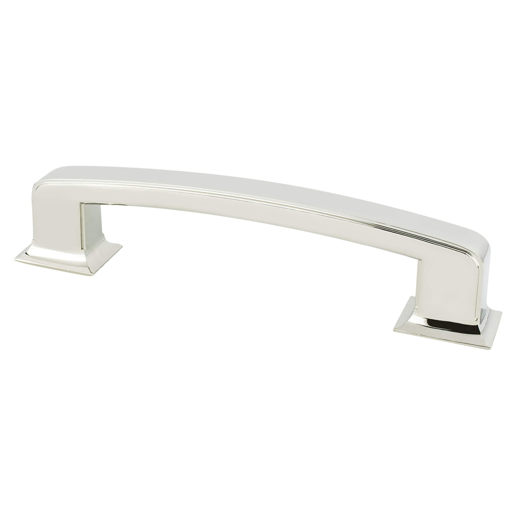 Polished Nickel - 6" - Designers Group Ten Pull by Berenson - New York Hardware