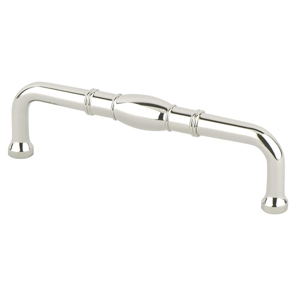 Polished Nickel - 4" - Designers Group Ten Pull by Berenson - New York Hardware