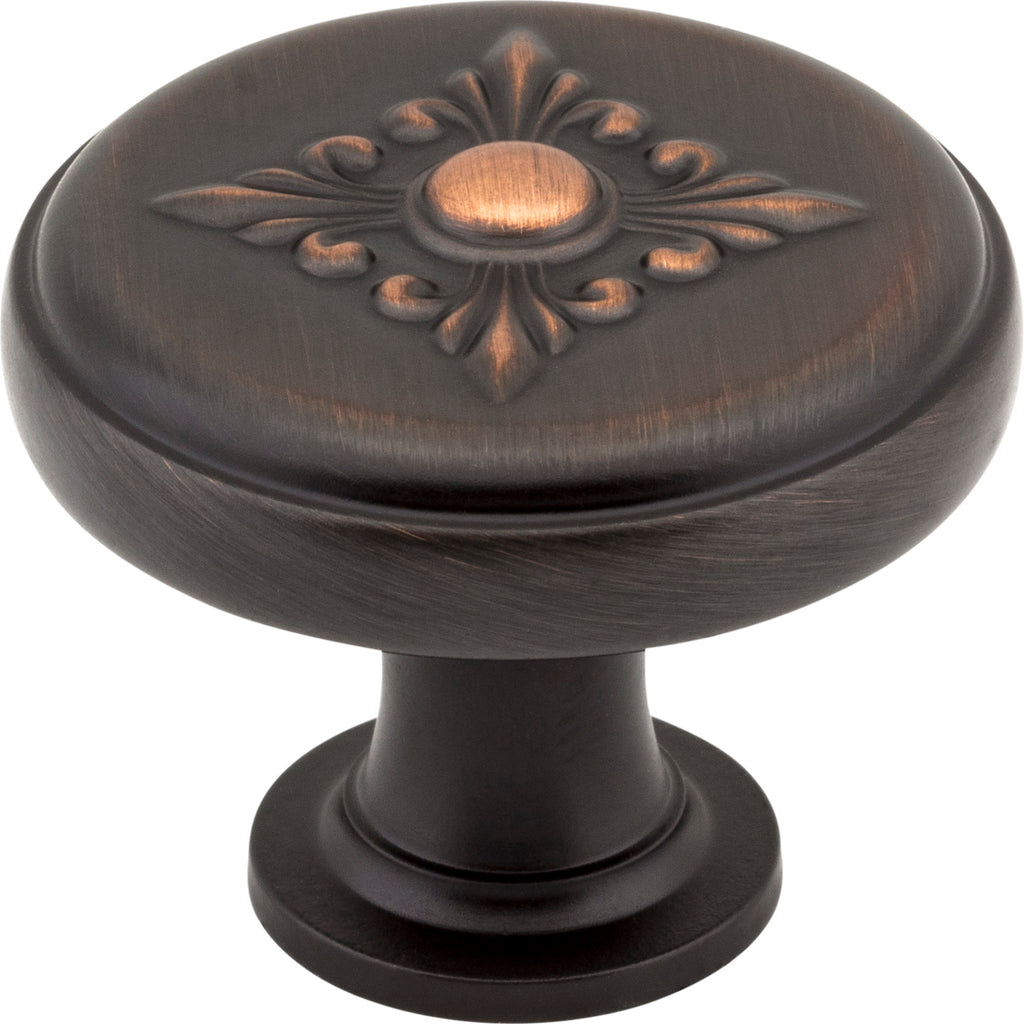 Baroque Lafayette Cabinet Knob by Jeffrey Alexander - Brushed Oil Rubbed Bronze