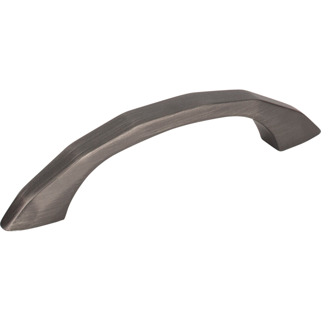 Arched Geometric Drake Cabinet Pull by Elements - Brushed Pewter