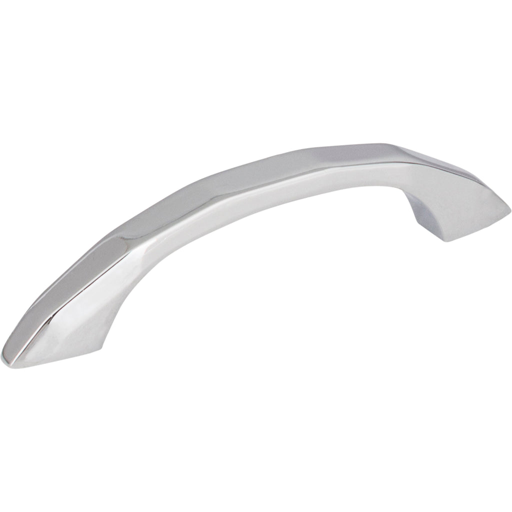 Arched Geometric Drake Cabinet Pull by Elements - Polished Chrome