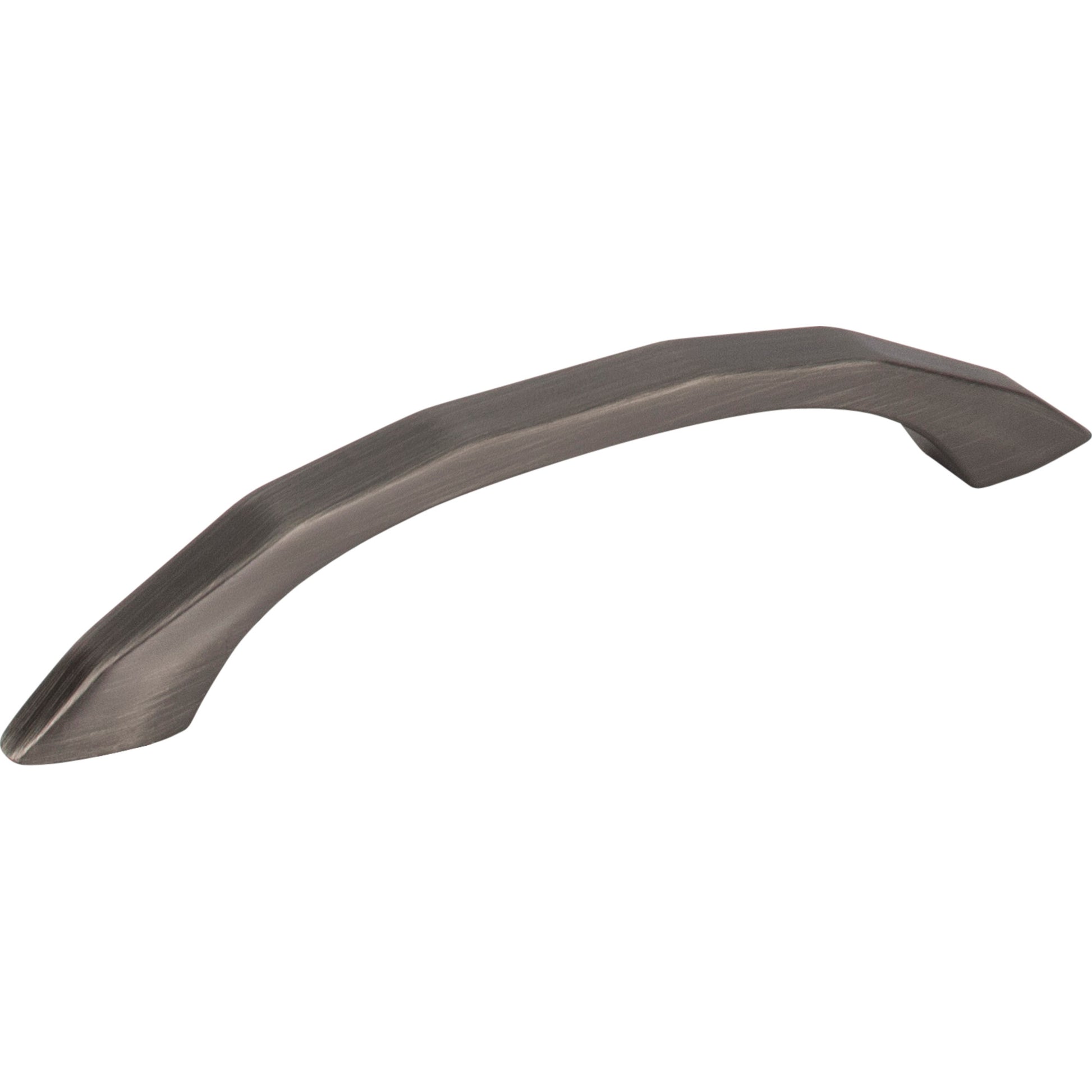 Arched Geometric Drake Cabinet Pull by Elements - Brushed Pewter
