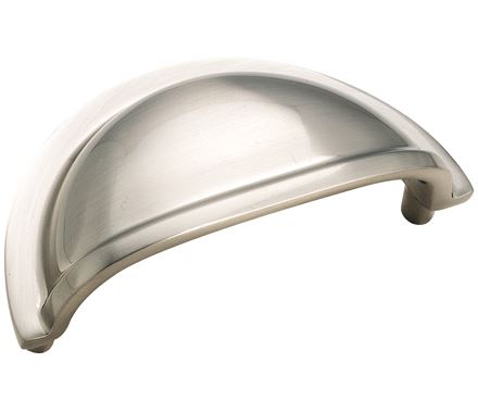 Solid Brass Cup Pull Cup Pull by Amerock - New York Hardware