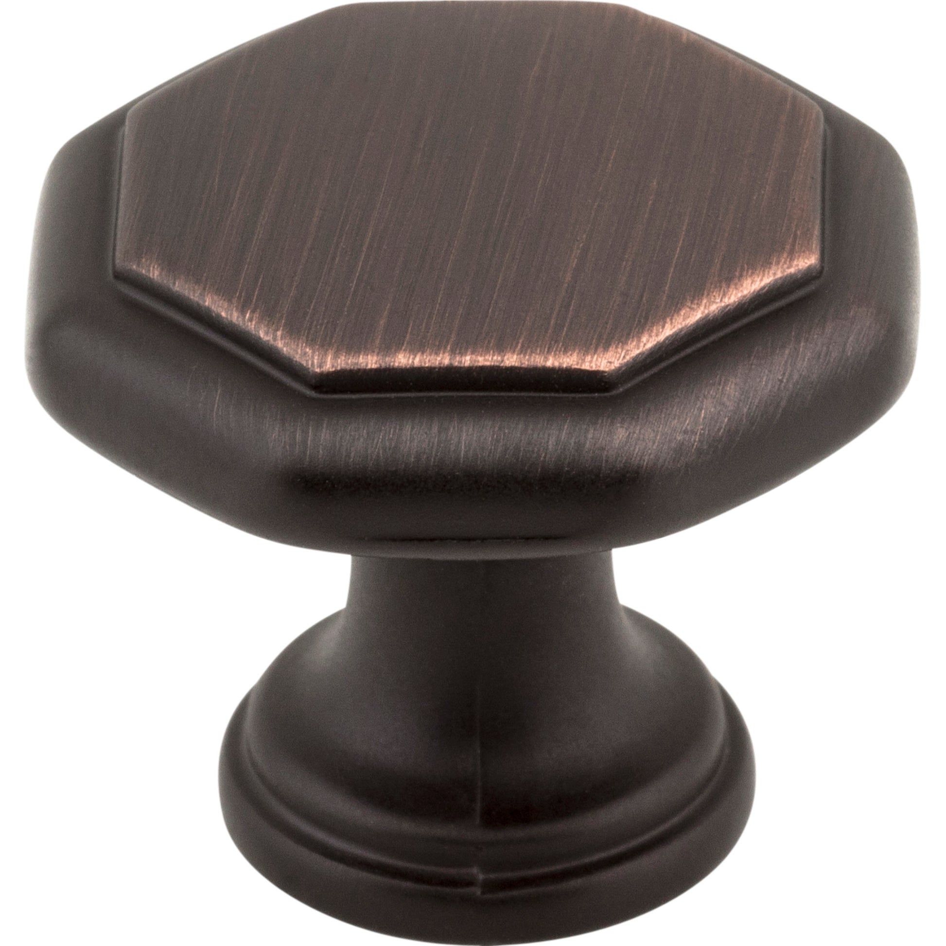 Geometric Drake Cabinet Knob by Elements - Brushed Oil Rubbed Bronze