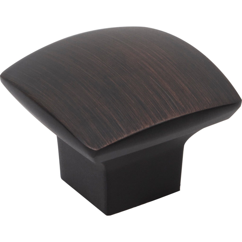 Square Sonoma Cabinet Knob by Jeffrey Alexander - Brushed Oil Rubbed Bronze