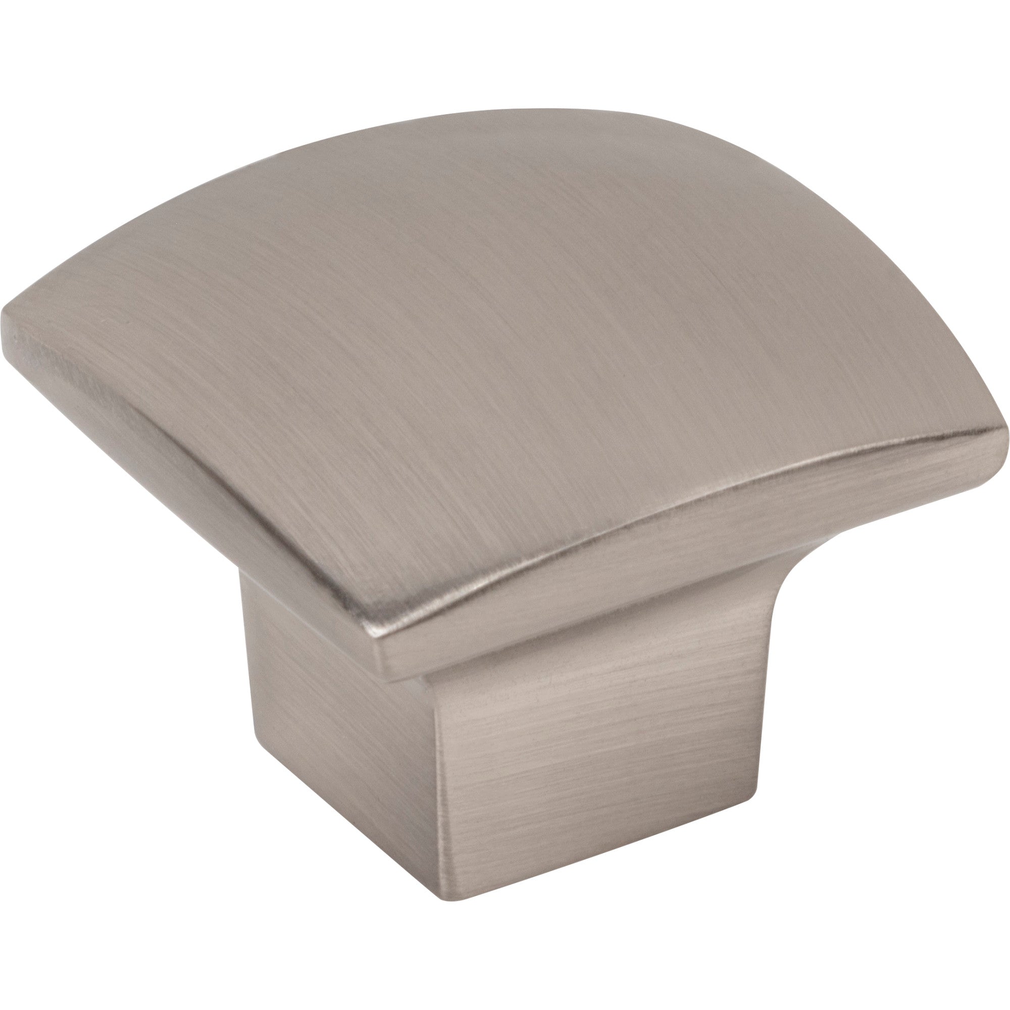 Square Sonoma Cabinet Knob by Jeffrey Alexander - Satin Nickel