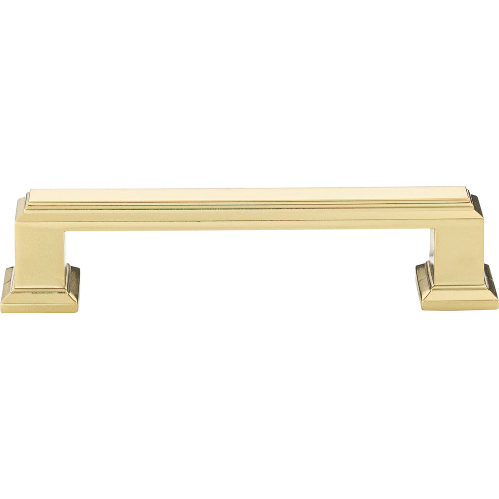 Sutton Place Pull by Atlas - 3-3/4" - French Gold - New York Hardware