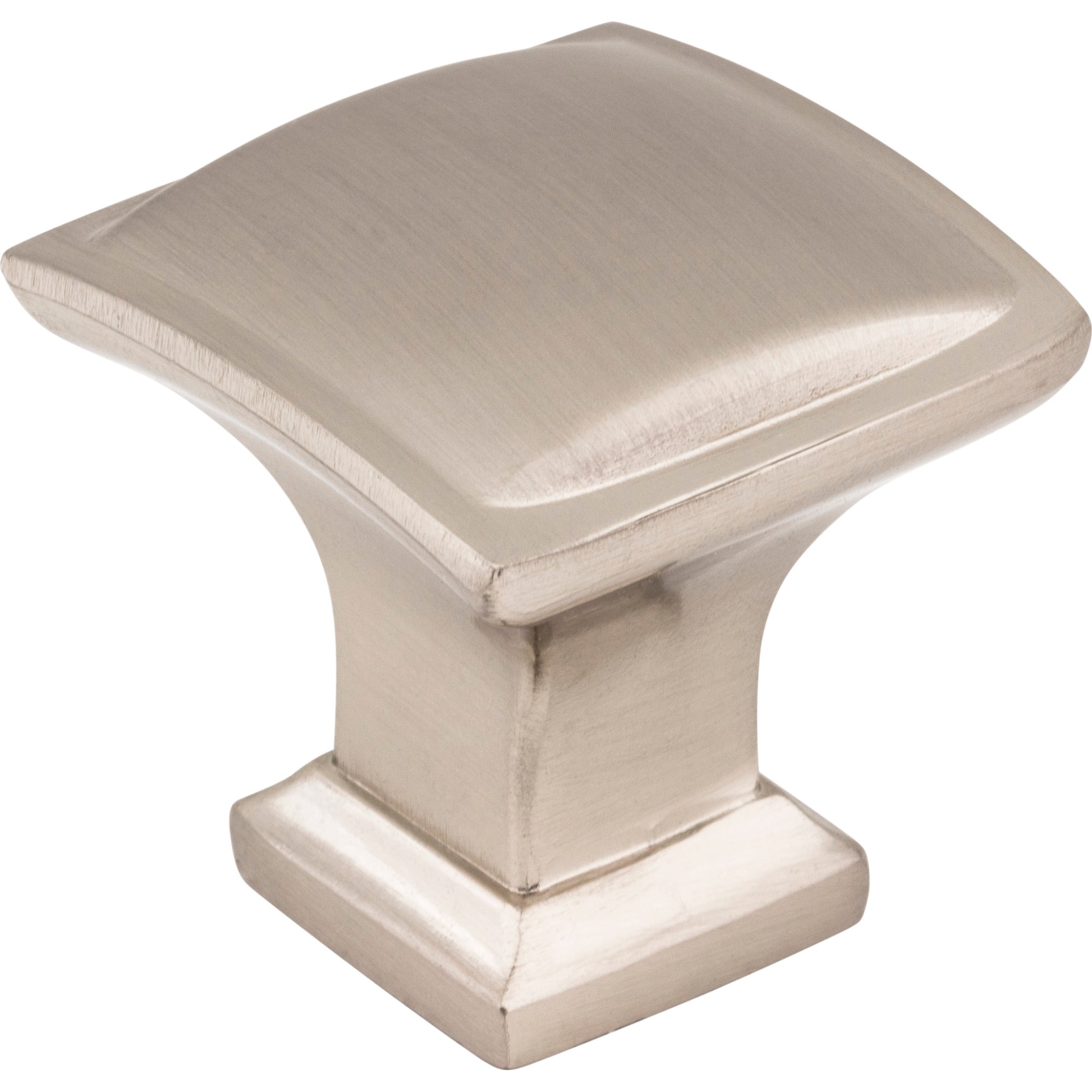 Square Annadale Cabinet Knob by Jeffrey Alexander - Satin Nickel