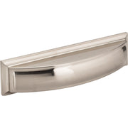 Square Annadale Cabinet Cup Pull by Jeffrey Alexander - Satin Nickel