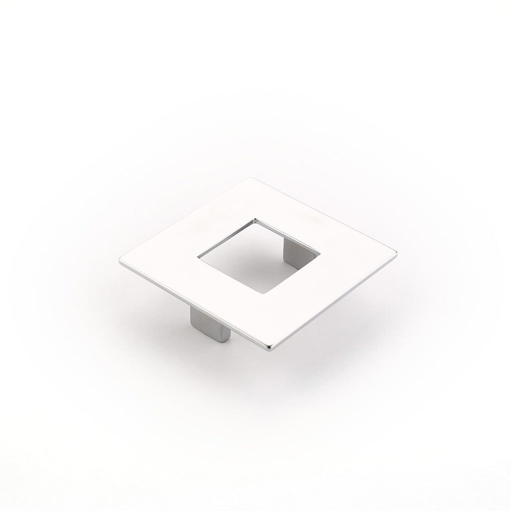 Finestrino Flat Square Pull by Schaub - Matte Chrome - New York Hardware