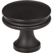 Marie Cabinet Knob by Jeffrey Alexander - Matte Black