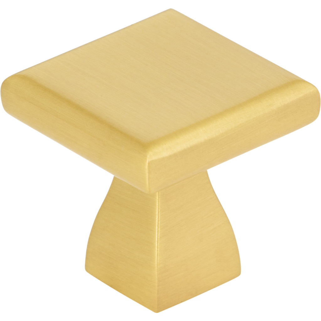 Square Hadly Cabinet Knob by Elements - Brushed Gold