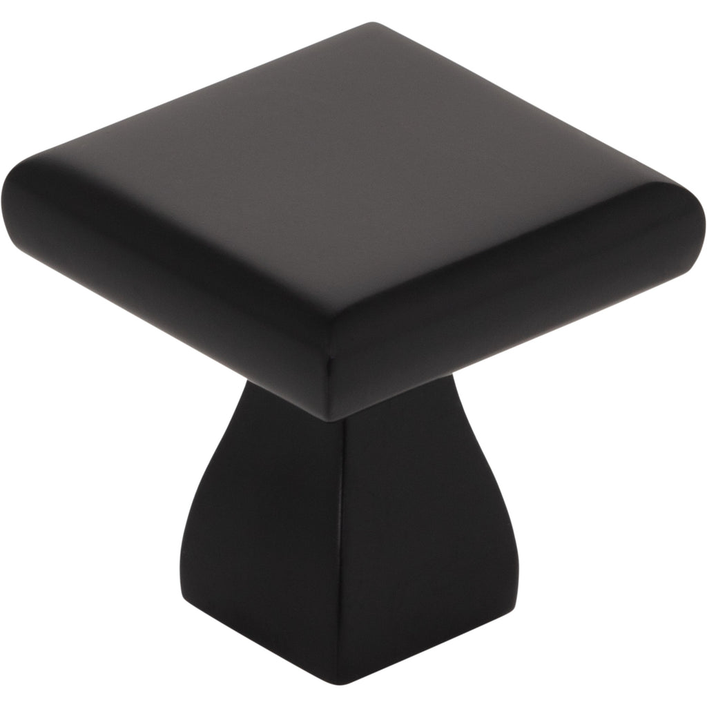 Square Hadly Cabinet Knob by Elements - Matte Black