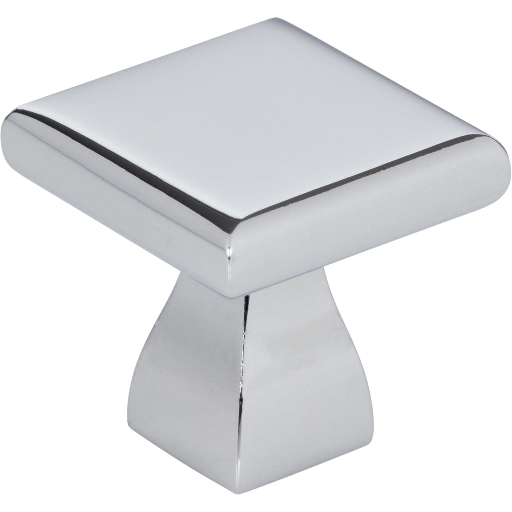 Square Hadly Cabinet Knob by Elements - Polished Chrome