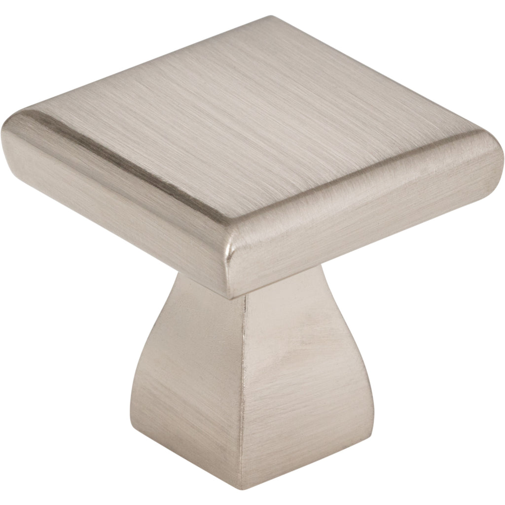Square Hadly Cabinet Knob by Elements - Satin Nickel
