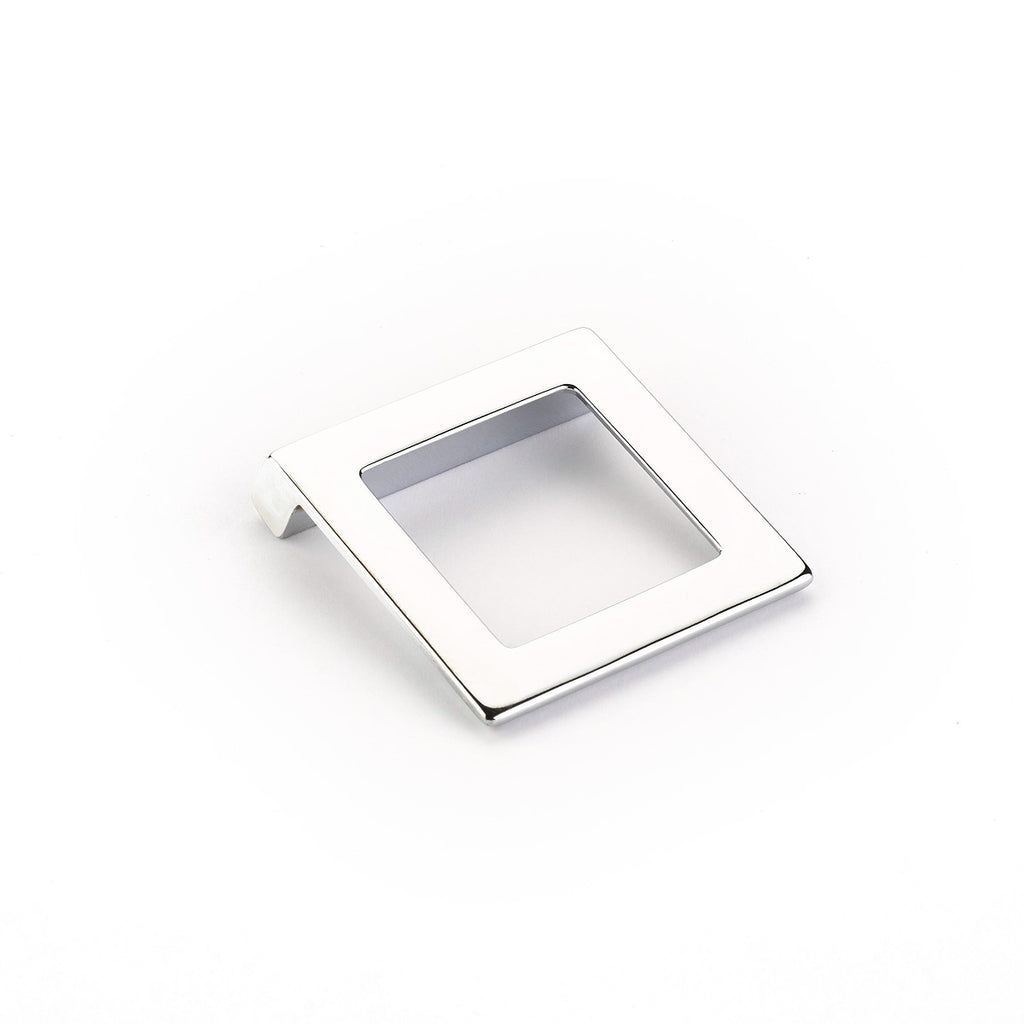 Finestrino Angled Square Pull by Schaub - Polished Chrome - New York Hardware