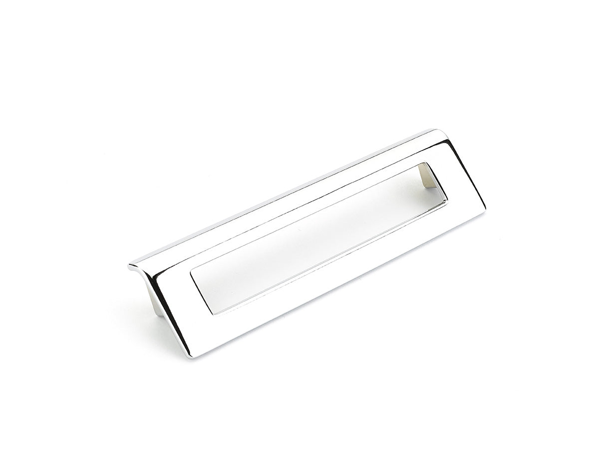 Finestrino Angled Rectangle Pull by Schaub - Polished Chrome - New York Hardware
