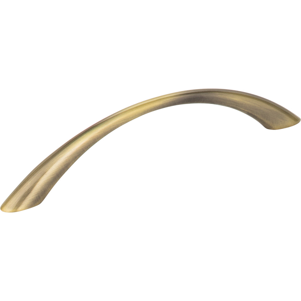 Arched Kingsport Cabinet Pull by Elements - Brushed Antique Brass