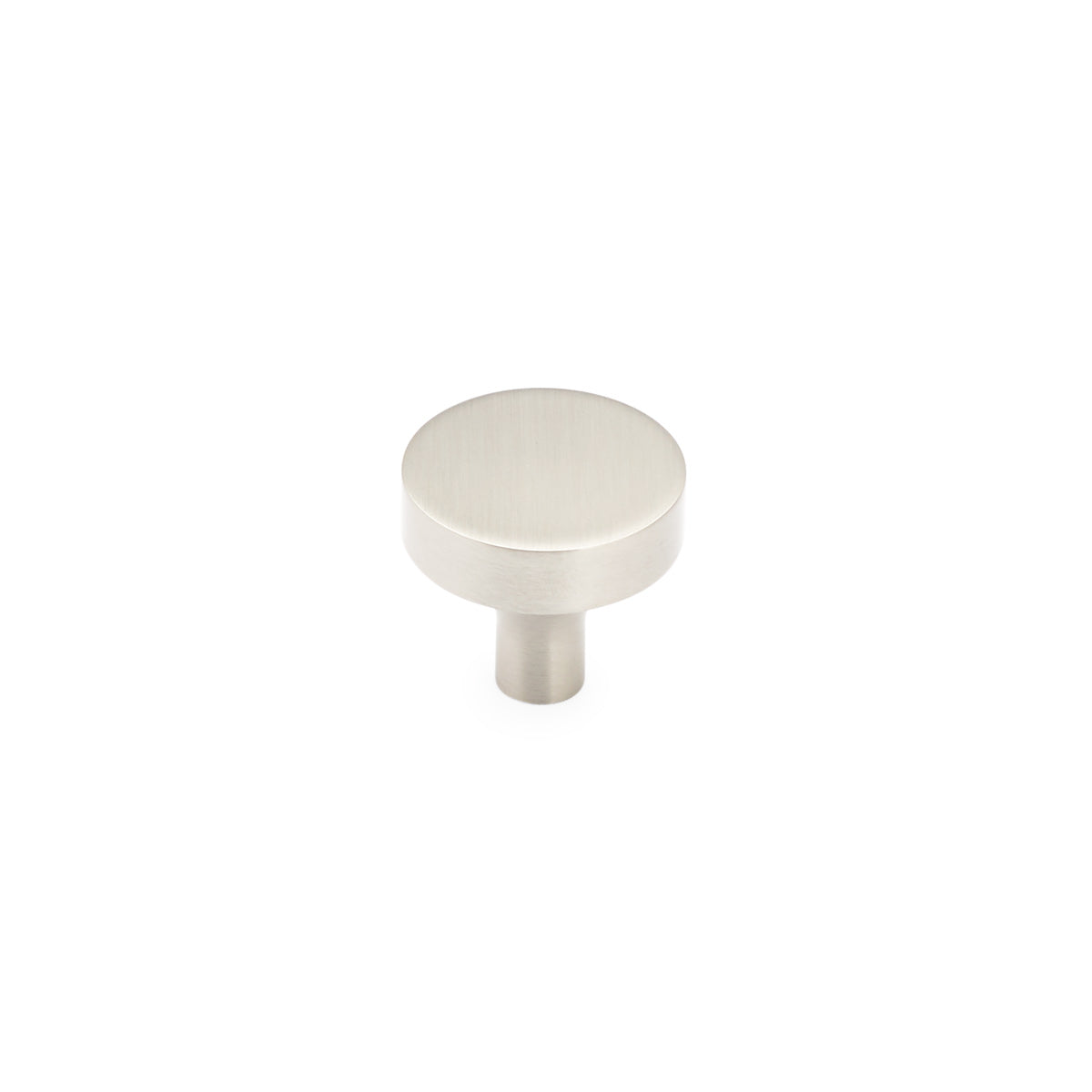 Haniburton Round Knob by Schaub - Satin Nickel - New York Hardware