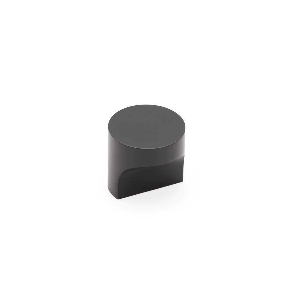 Haniburton Round T Knob by Schaub - Matte Black - New York Hardware