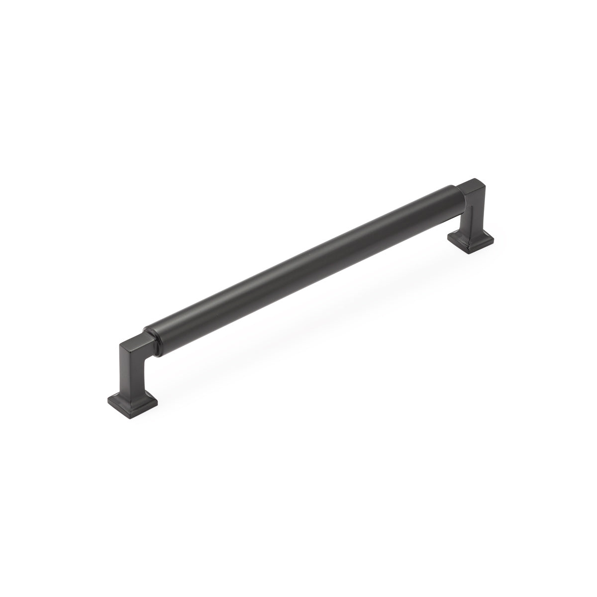 Haniburton Pull by Schaub - Matte Black - New York Hardware