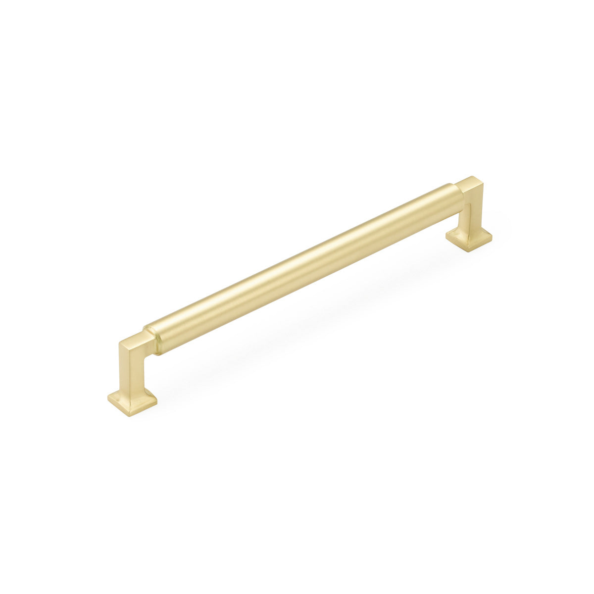 Haniburton Pull by Schaub - Satin Brass - New York Hardware