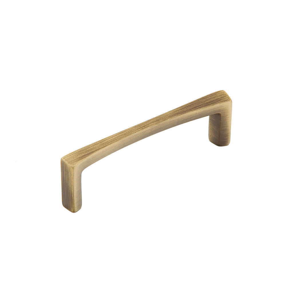 Italian Contemporary Squared Pull by Schaub - Light Bronze  - New York Hardware