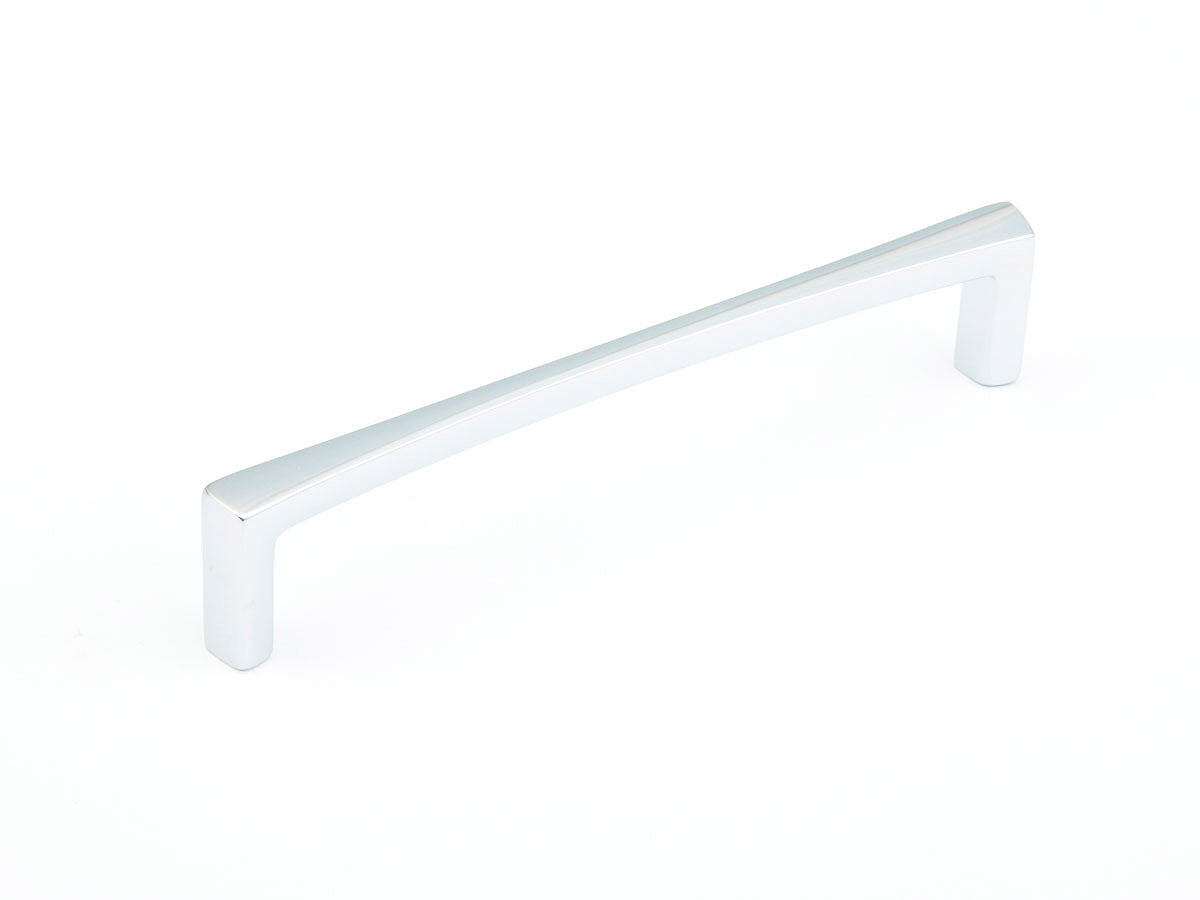 Italian Contemporary Squared Pull by Schaub - Polished Chrome - New York Hardware