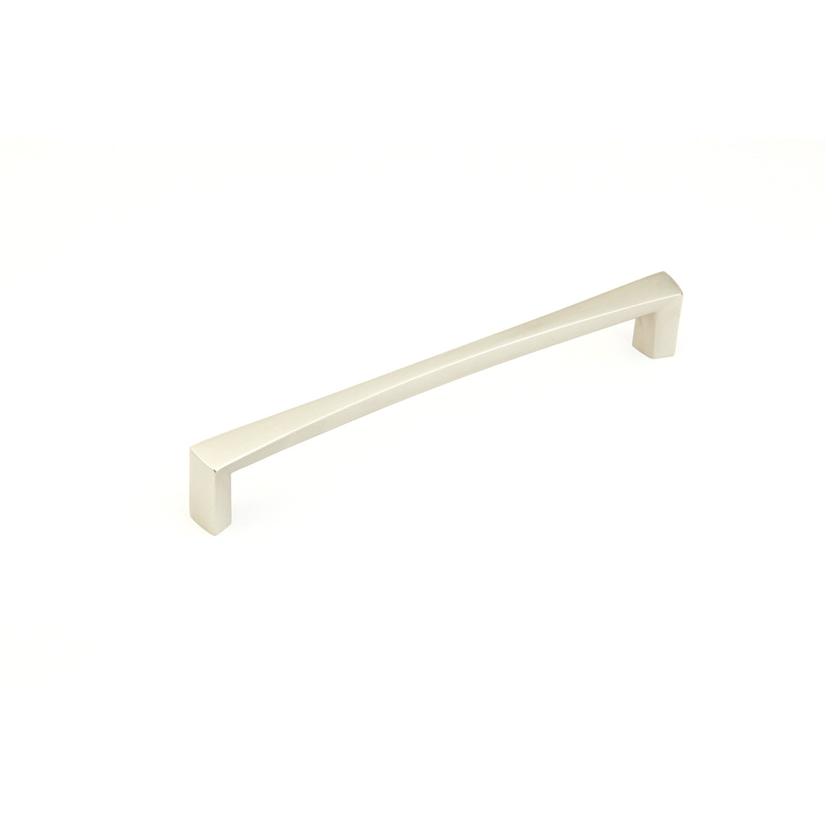 Italian Contemporary Squared Appliance Pull by Schaub - Satin Nickel - New York Hardware