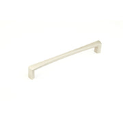 Italian Contemporary Squared Appliance Pull by Schaub - Satin Nickel - New York Hardware