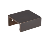 Edgbaston Finger Pull by Armac Martin - 50mm - Satin Nickel Plate