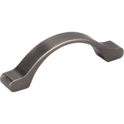 Arched Seaver Cabinet Pull by Elements - Brushed Pewter