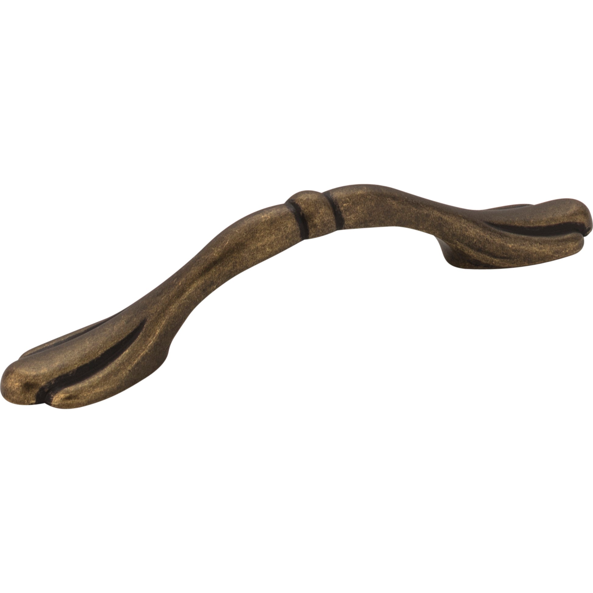 Arcadia Cabinet Pull by Elements - Distressed Antique Brass