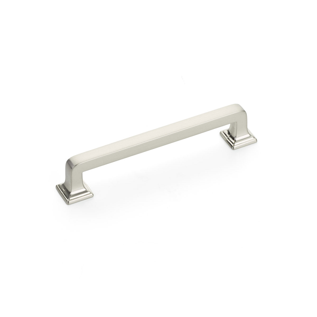 Menlo Park Pull by Schaub - Brushed Nickel - New York Hardware