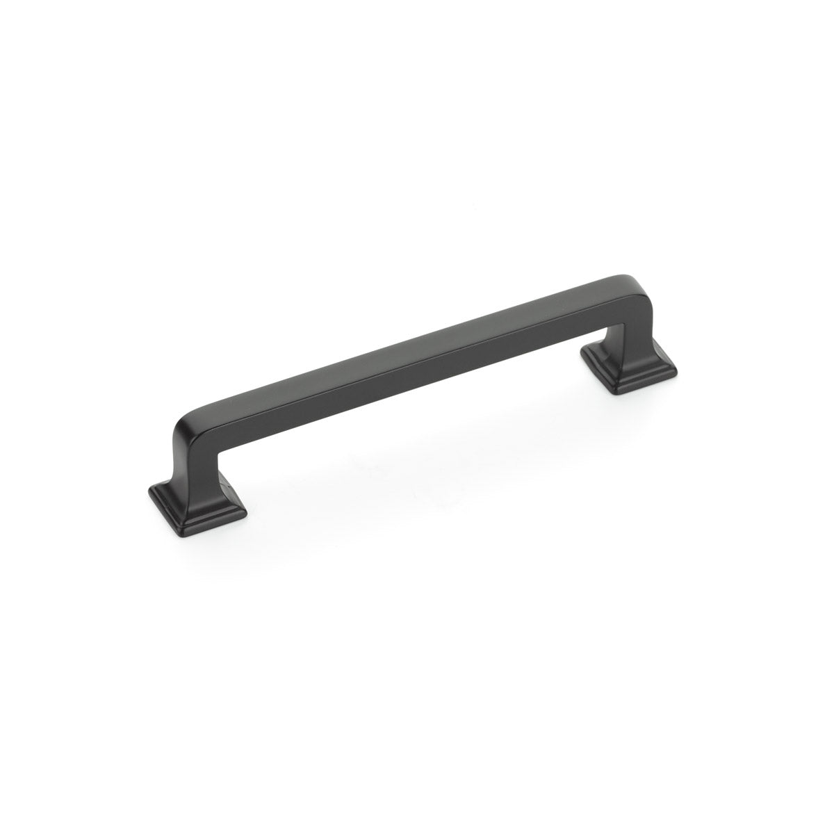 Menlo Park Pull by Schaub - Matte Black - New York Hardware