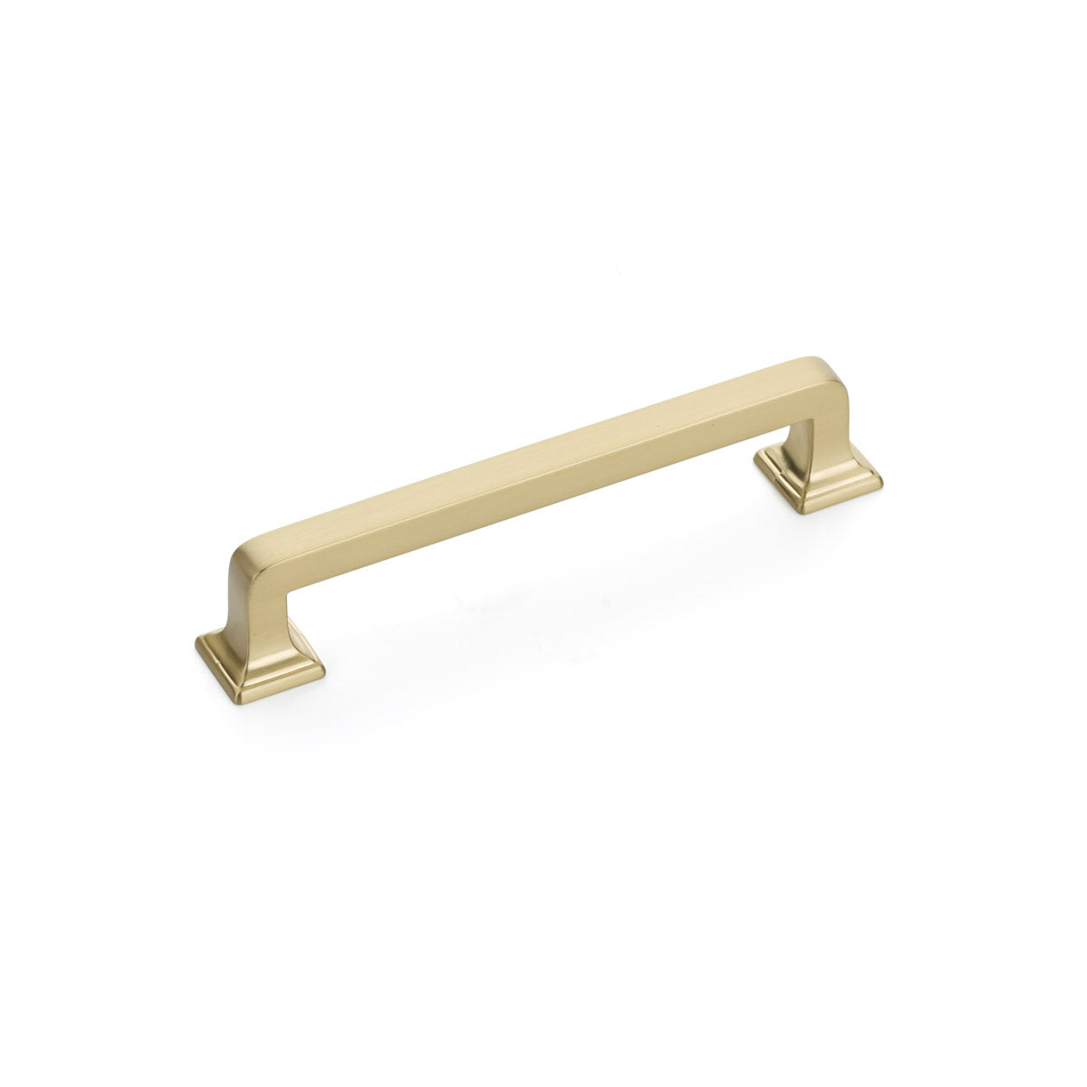 Menlo Park Pull by Schaub - Signature Satin Brass - New York Hardware