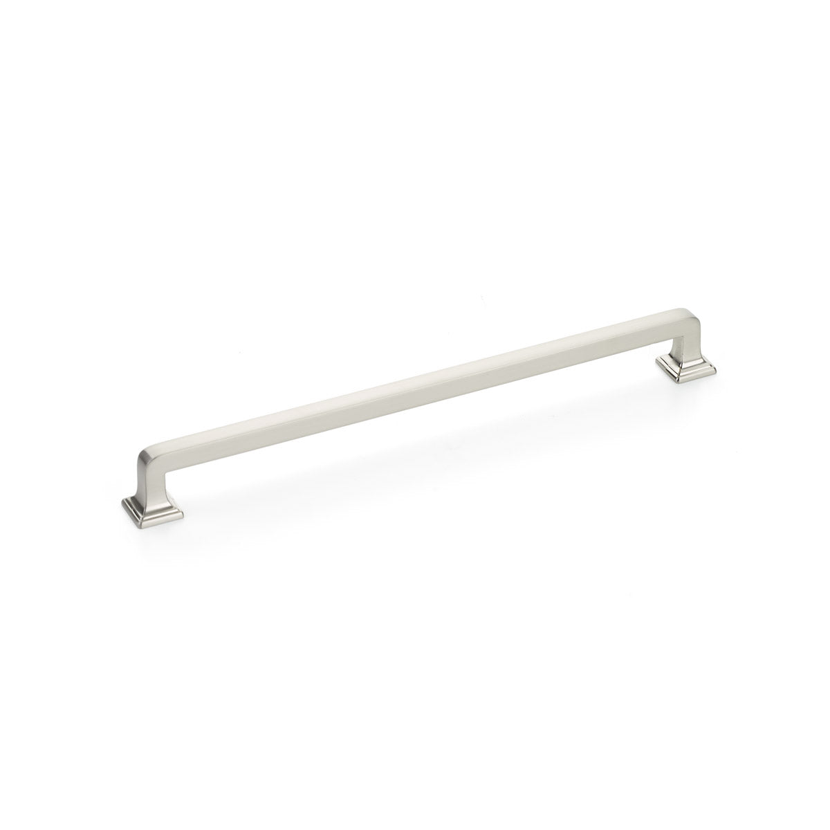 Menlo Park Pull by Schaub - Brushed Nickel - New York Hardware