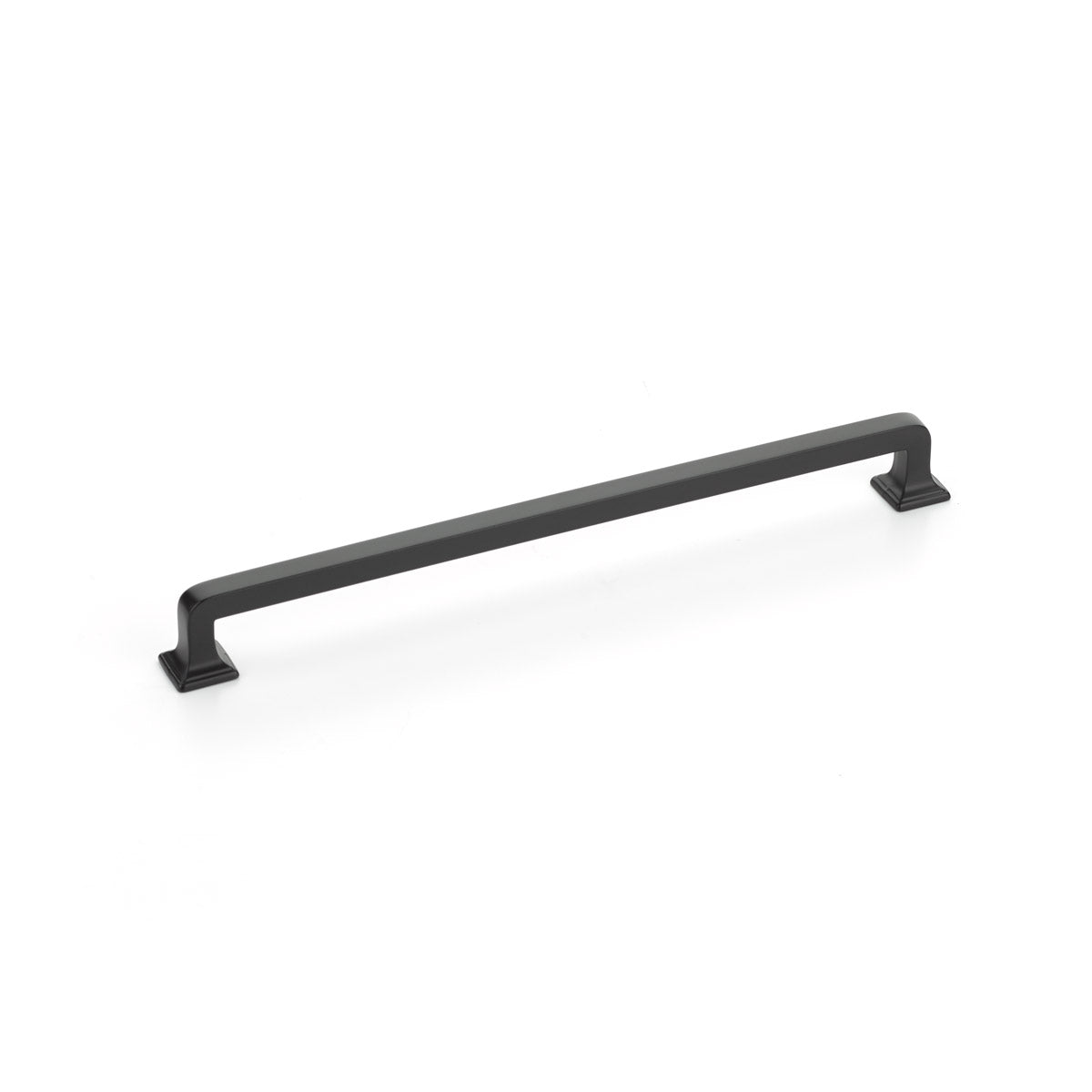 Menlo Park Pull by Schaub - Matte Black - New York Hardware